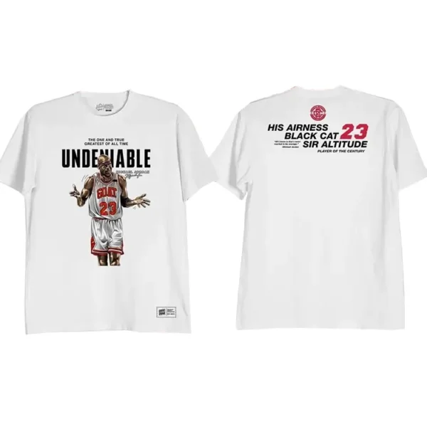 Undeniable Michael Jordan Shirt White