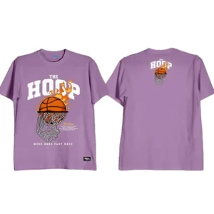 Work Hard Play Hard Shirt Lilac